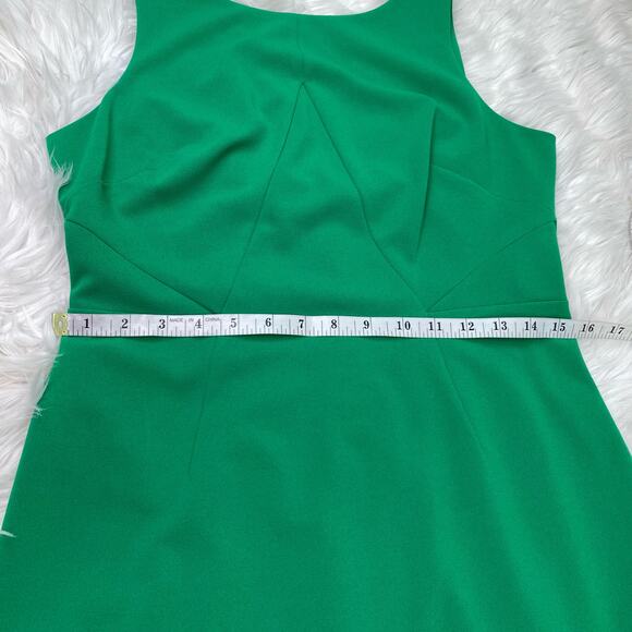 Vince Camuto Women's Cocktail Sheath Dress Size 8 Emerald Green Sleeveless - Picture 8 of 16